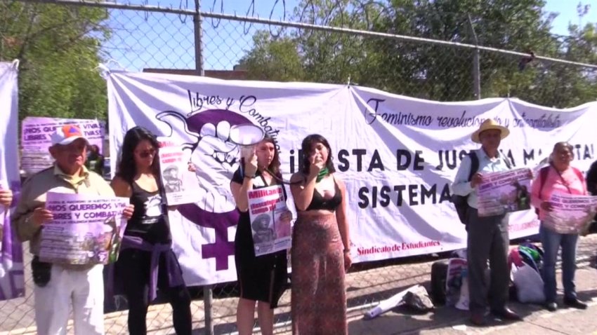 Mujeres exigen justicia contra violador en México