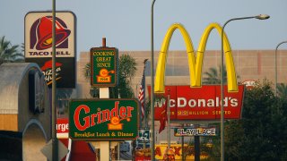 fast food signs