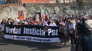 Marcha por la paz en México