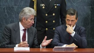 Expresidente Peña Nieto con excolaborador