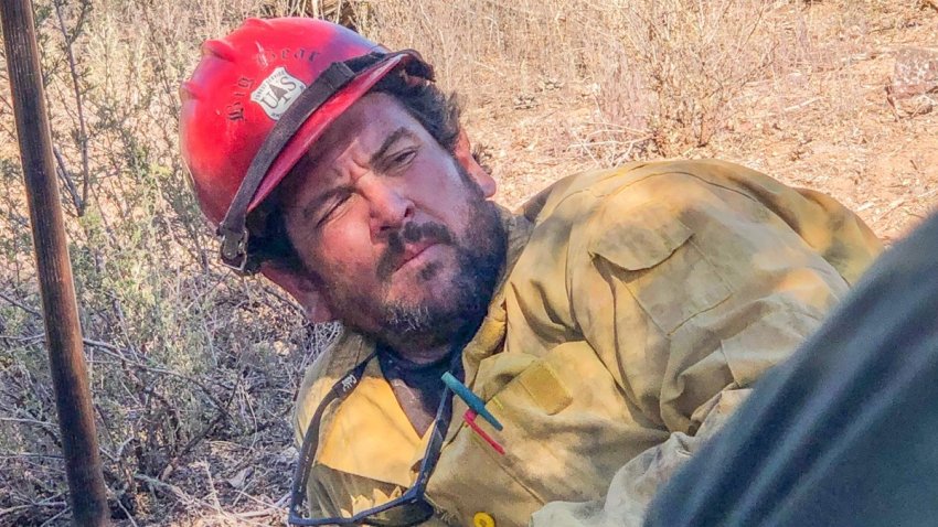 Charles Morton, 39, was killed Sept. 17 battling the El Dorado Fire in San Bernardino County.