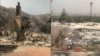 Dramático video: policía regresa a su casa y solo halla las ruinas tras incendio