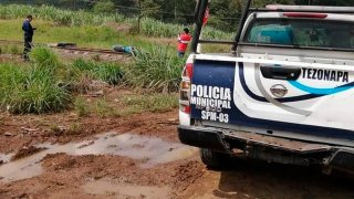 Escena de crimen de periodista