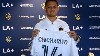 Los Angeles Galaxy Introduce Javier Chicharito Hernandez