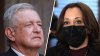 Kamala Harris y el presidente de México hablarán sobre inmigración en una reunión virtual