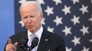 President Biden Speaks At Electric City Trolley Museum In Scranton, Pennsylvania