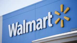 Wal-Mart Stores Inc. signage is displayed outside the company's location in Burbank, California, U.S., on Tuesday, Nov. 22, 2016.