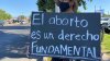 Modesto: protestan a favor del derecho al aborto tras fallo que anula su legalidad