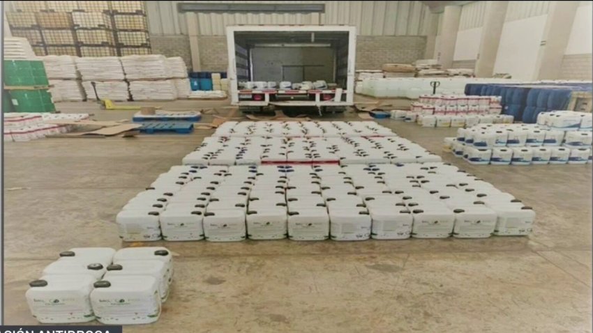 Histórico decomiso de fentanilo en Sinaloa