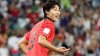 Corea recupera el balón y con un cabezazo anota el segundo gol del partido