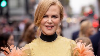 This April 18, 2022, file photo shows Nicole Kidman arrive at the Los Angeles premiere of "The Northman" at TCL Chinese Theatre in Hollywood, California.