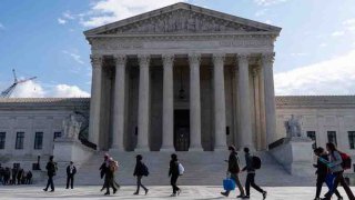 La Corte Suprema de EEUU en Washington, DC, el martes 21 de febrero de 2023.