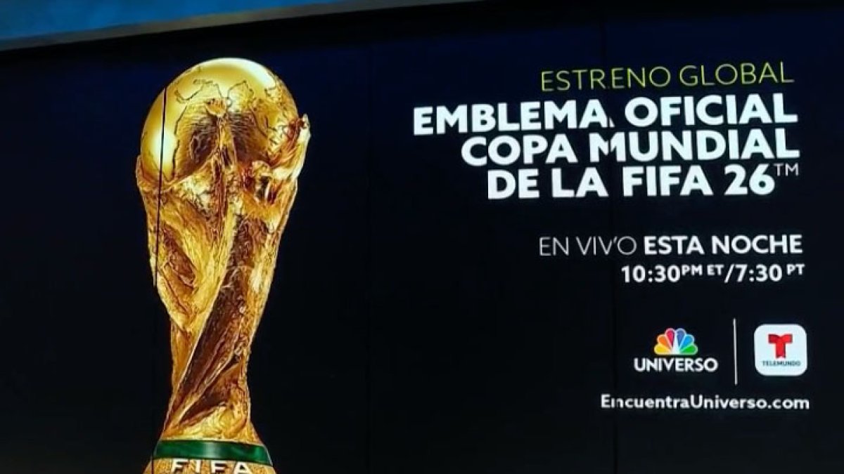 Esta noche es el estreno global del emblema oficial de la Masculina de la FIFA – Telemundo Sacramento