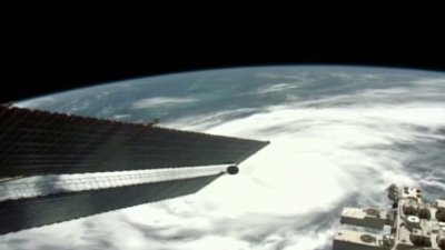 Impresionante: así se ve el huracán Idalia desde el espacio