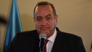 Alejandro Giammattei, expresidente de Guatemala.