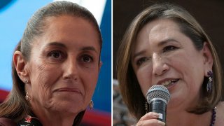 Claudia Sheinbaum y Xóchitl Gálvez.
