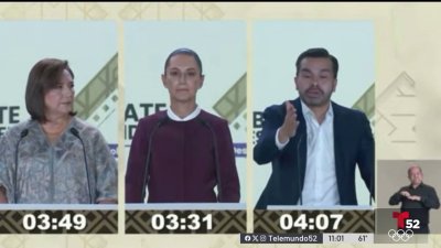 Segundo debate presidencial de los candidatos a la presidencia de México