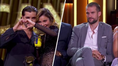 Aleska y Christian ganan el premio de “Los Más Candentes” ante la triste mirada de Clovis