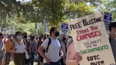 Trabajadores de UC Davis inician huelga