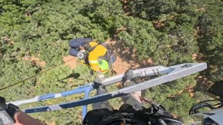 Rescatan a excursionista que sufrió emergencia médica en Vacaville.