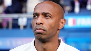 Thierry Henry, exentrenador principal del equipo masculino de fútbol de Francia.