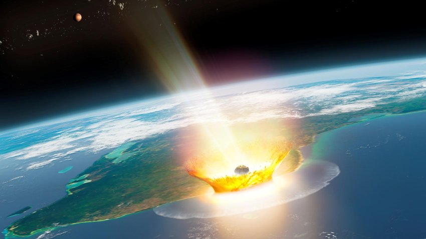 El asteroide que acabó con los dinosaurios salió de la órbita de Júpiter