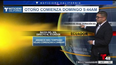 Inicio del Otoño con condiciones secas y aumento de temperaturas