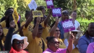 Protestan en el Capitolio de Sacramento ante crisis de vivienda asequible