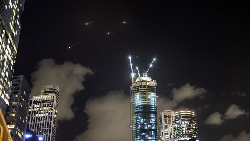 Missiles over Tel Aviv