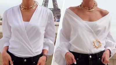 Versatilidad: tres maneras de estilizar tu camisa blanca de botones