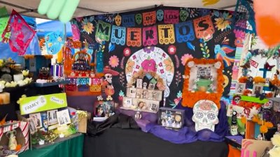 Festejan el Día de Muertos con el tradicional “Panteón de Sacramento”