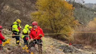 Recuperan los cuerpos de dos hombres que fueron arrastrados por el río American en Placerville.