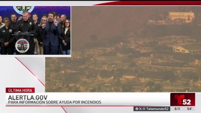 Aún investigan causa que detonó los incendios en Los Ángeles; bombero se encuentra hospitalizado