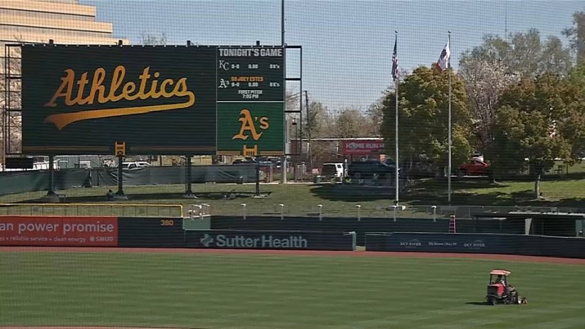 Sutter Health Park in Sacramento.