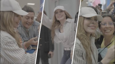 En video: Gloria Trevi llega a Perú y enloquece a sus fans