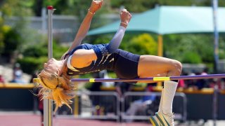 La atleta transgénero AB Hernández en una foto de archivo.