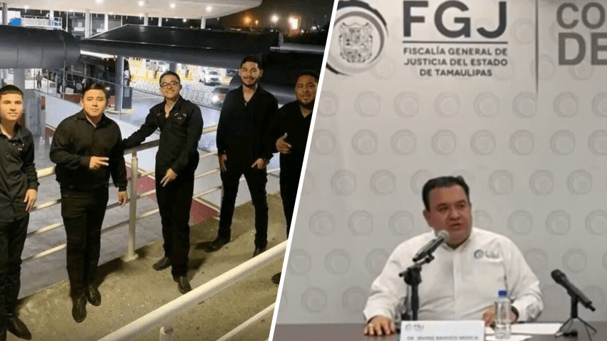 Irving Barrios Mojica, Procurador General de Justicia del Estado de Tamaulipas proporciona una actualización sobre la muerte de los miembros de la banda Grupo Fugitivo.