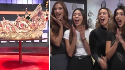 ¡En shock! La actual Miss Universo sorprende a las candidatas de Miss Universe Latina
