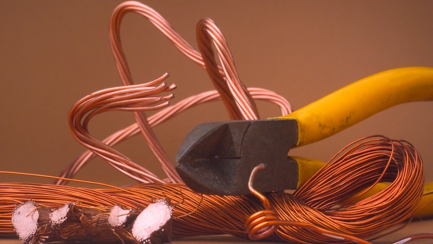 copper becomes very expensive and plunderings of electric cables become a problem.