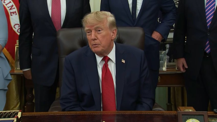 El presidente Trump habla sobre el caso de Lindsay Clancy