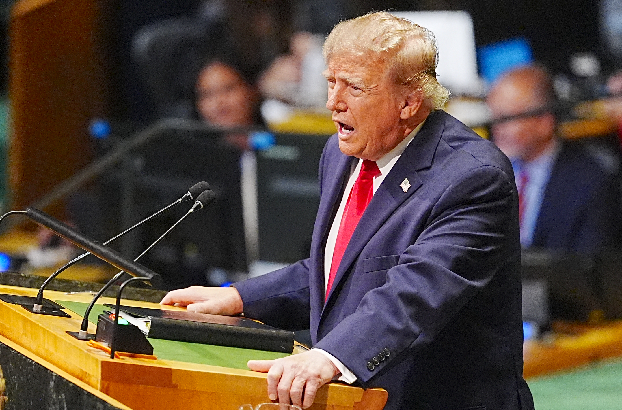 Trump amenaza con «enviar (a Irán) al infierno» durante su discurso en la ONU