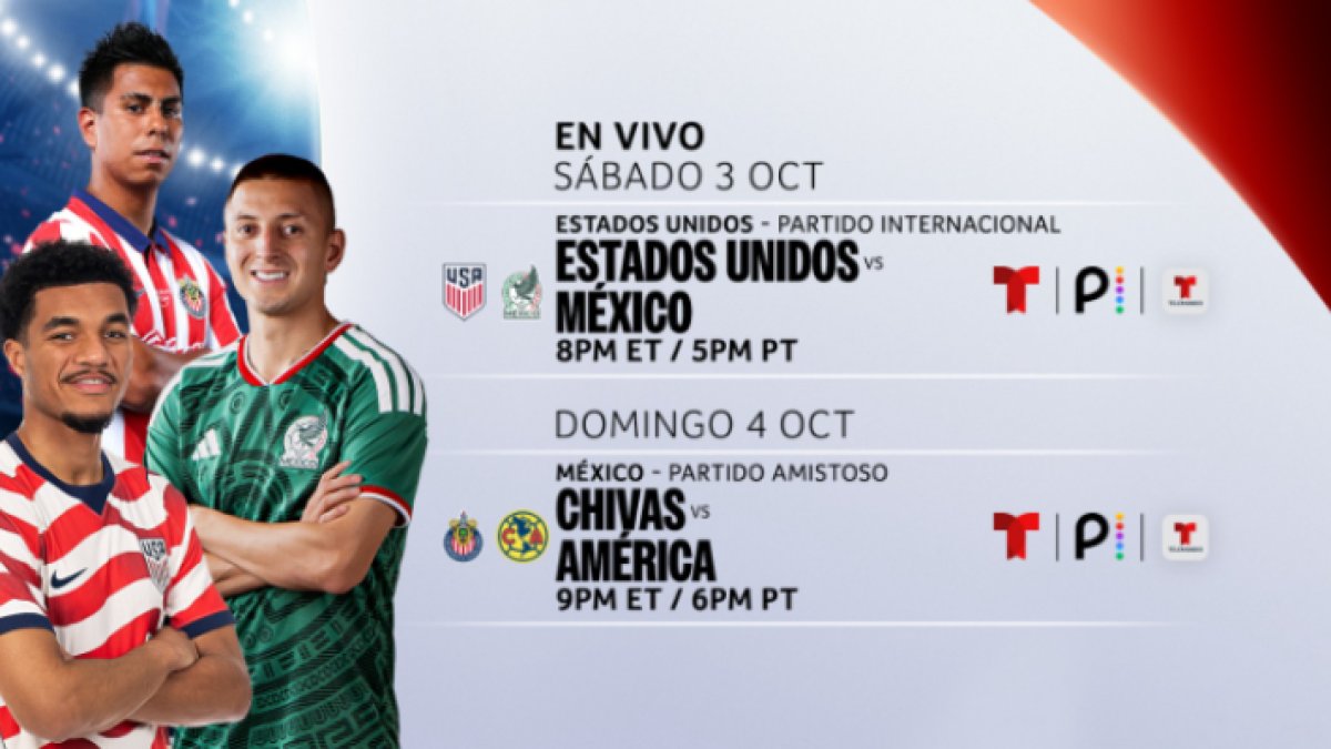 Fin de semana con clásicos del fútbol en Telemundo